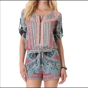 BCBGMAXAZRIA Paisley Blue Bcbg Benjamin